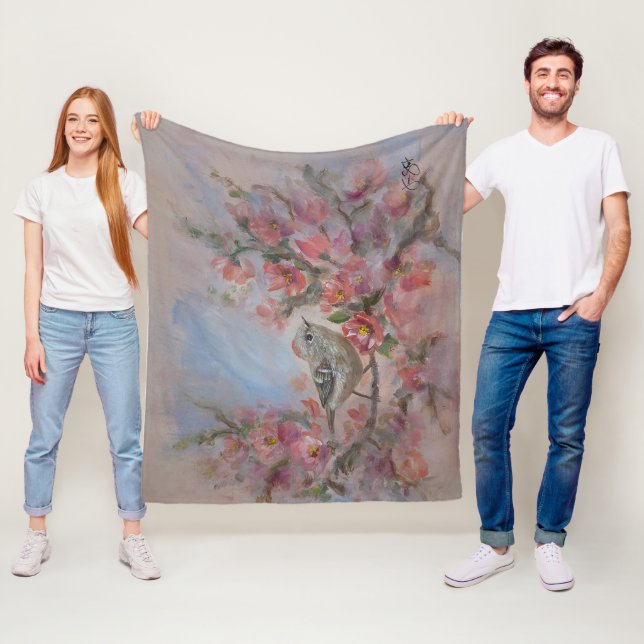 Cobertor De Velo Pássaro Estrelinha-preta (In Situ)