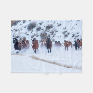 Cobertor De Velo Passeio de Cavalo Cowboy Hideout Ranch Shell, Wy