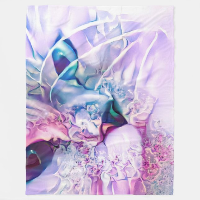 Cobertor De Velo Pastel Cat Dreamscape (Frente)