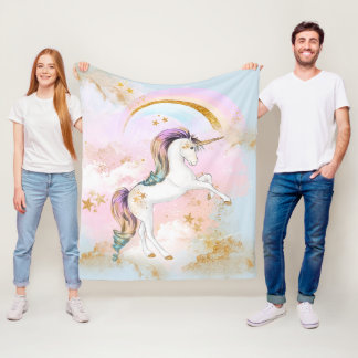 Cobertor De Velo Pastel Unicorn Blanket