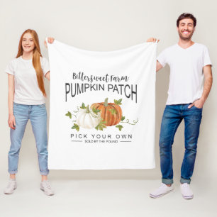 COBERTOR DE VELO PATCH DE PUMPKIN DE QUEDA