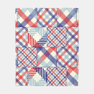 Cobertor De Velo Patch de Xadrez Clássica: Padrão Quadrado