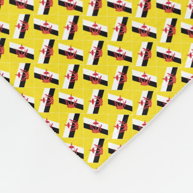 Cobertor De Velo Patchwork Brunei Flag Pattern (Quina)
