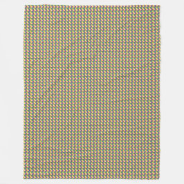 Cobertor De Velo Patchwork Comoros Flag Pattern