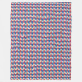 Cobertor De Velo Patchwork Filipinas Flag Pattern