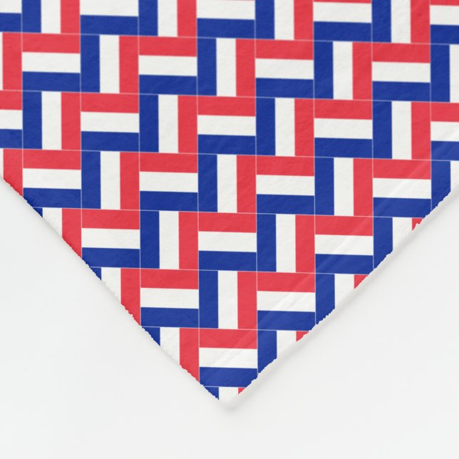Cobertor De Velo Patchwork France Flag Pattern (Quina)