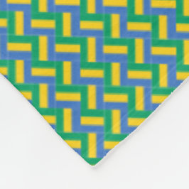Cobertor De Velo Patchwork Gabon Flag Patterno