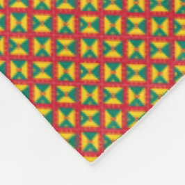 Cobertor De Velo Patchwork Granada Flag Patterno