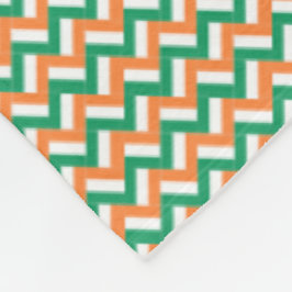 Cobertor De Velo Patchwork Ireland Flag Pattern