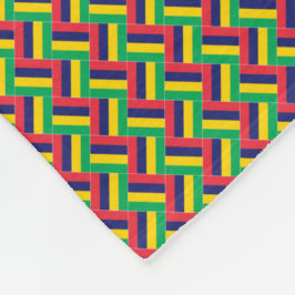 Cobertor De Velo Patchwork Maurícia Flag Patterno