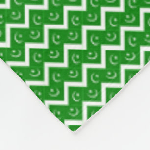 Cobertor De Velo Patchwork Pakistan Flag Patterno