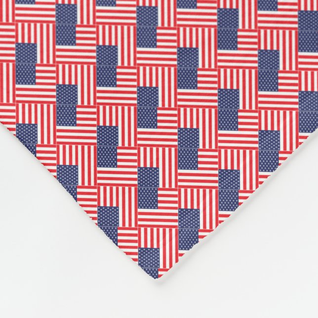 Cobertor De Velo Patchwork (Patchwork) - Padrão de Sinalizador dos  (Quina)