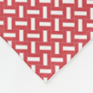 Cobertor De Velo Patchwork Peru Flag Pattern
