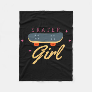 Cobertor De Velo Patinador Patins Patinação Presente Para Menina Co