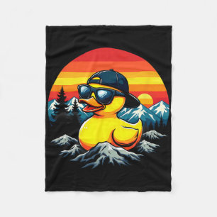 Cobertor De Velo Pato de Borracha Retro Sungles Montanhismo Acampam