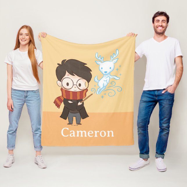 Cobertor De Velo Patronus Chibi HARRY POTTER™ (In Situ)