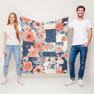 Cobertor De Velo Patterno Floral Vintage (11)