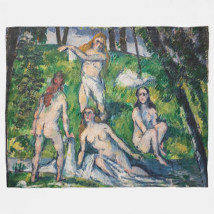 Cobertor De Velo Paul Cezanne - Quatro Bathers