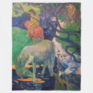 Cobertor De Velo Paul Gauguin - O Cavalo Branco