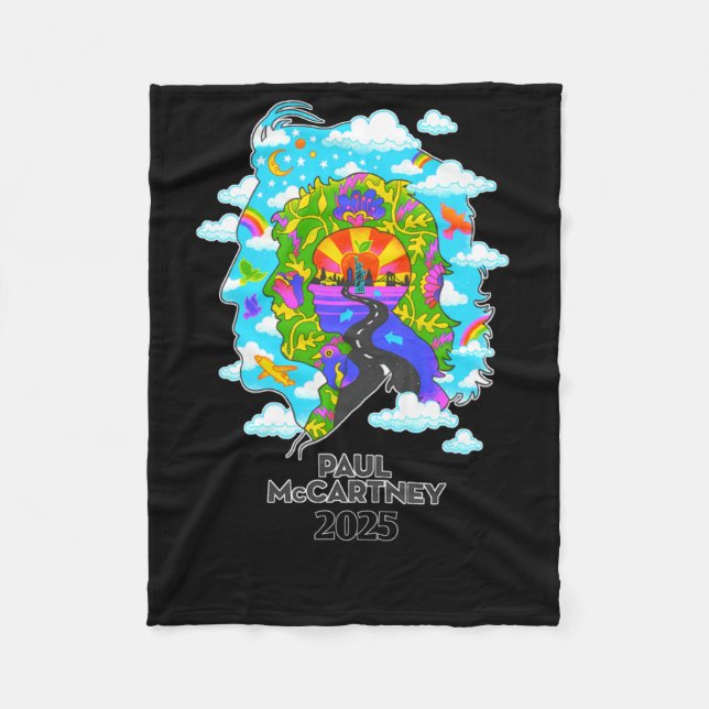 Cobertor De Velo Paul Mccartney Sticker (Frente)