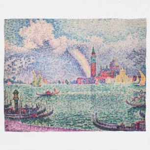 Cobertor De Velo Paul Signac - Arco-Íris, Veneza