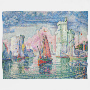 Cobertor De Velo Paul Signac - Entrada do Porto de La Rochelle