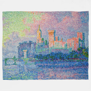 Cobertor De Velo Paul Signac - O Palácio Papal, Avinhão