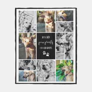 Cobertor De Velo Paw Imprime Em Nosso Coração Memorial De Animais