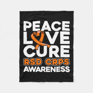 Cobertor De Velo Paz Amor Cura Sensibilização Do Csd Crps