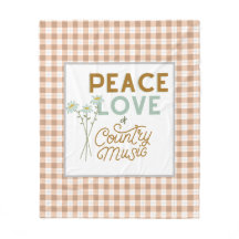 Paz, amor e música country