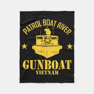 Cobertor De Velo Pbr Gunboat Vietnam Veteran Vete
