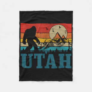 Cobertor De Velo Pé Grande de Utah Vintage Montanhas Caminhadas Aca