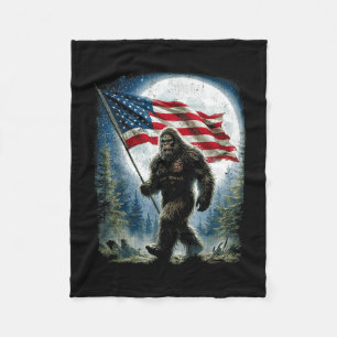 Cobertor De Velo Pé-grande usa bandeira americana 4 de julho sasqua