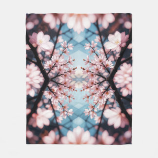 Cobertor De Velo Peach Blossom Kaleidoscope
