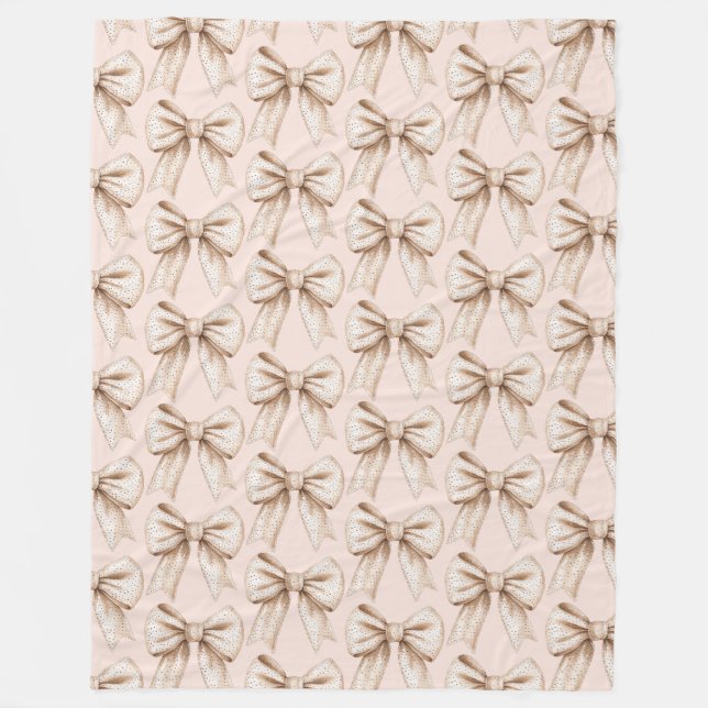 Cobertor De Velo Peach Cream Arco Birthday (Frente)