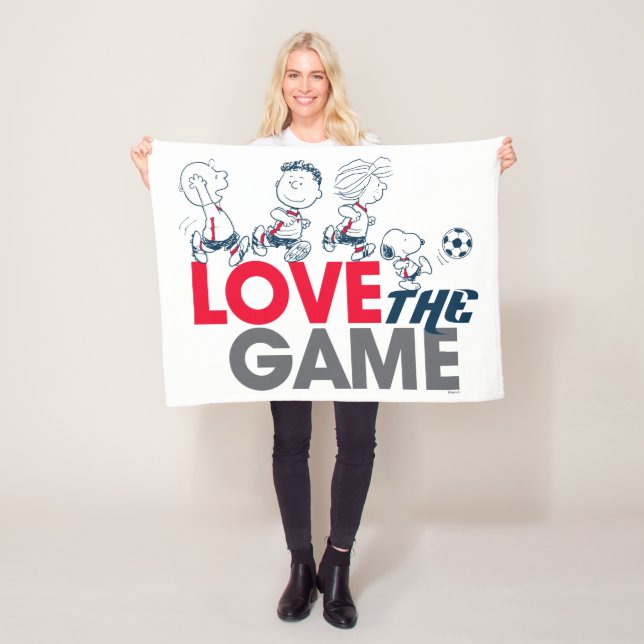 Cobertor De Velo Peanuts Gang - Ame O Jogo (In Situ)