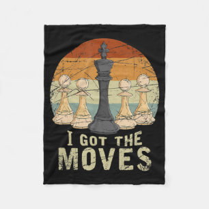 Cobertor De Velo Peão Rei Xadrez Figura Xadrez Presente