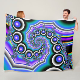 Cobertor De Velo Pearl Spiral Fleece Blanket