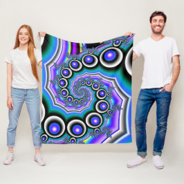 Cobertor De Velo Pearl Spiral Fleece Blanket