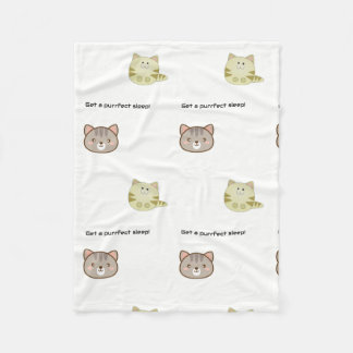 Cobertor De Velo Peça com gatos