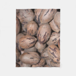 Cobertor De Velo Pecan Fleece Blanket