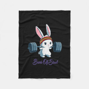 Cobertor De Velo Pedaços de Ness Rabbit Bunny Lover Gym Workout En