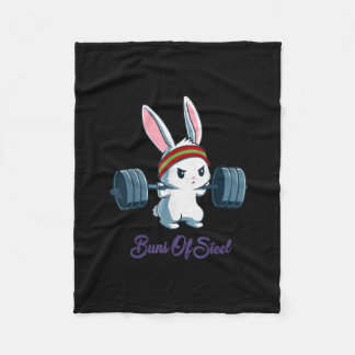 Cobertor De Velo Pedaços de Ness Rabbit Bunny Lover Gym Workout Eng