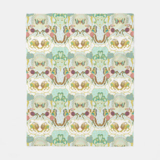 Cobertor De Velo Pegasus Mythomorphosis With Medusa and Chimera