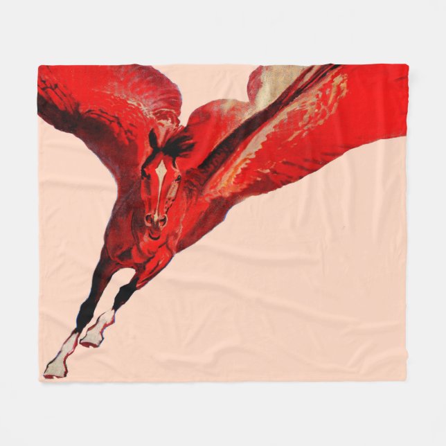 Cobertor De Velo Pegasus, o cavalo voador (Frente (Horizontal))