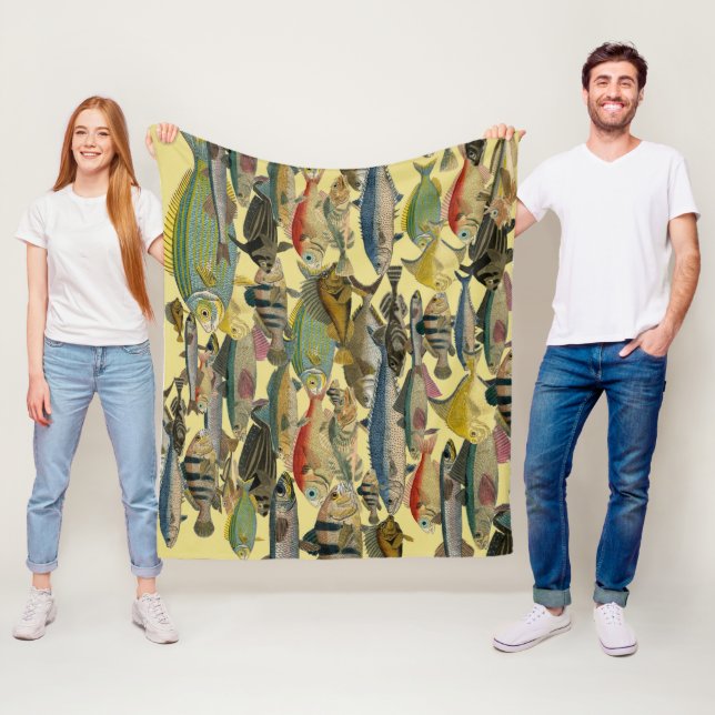 Cobertor De Velo Peixes Do Oceano Pescado Tropical Peixes Exóticos  (In Situ)