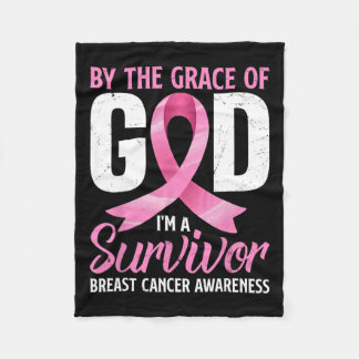 Cobertor De Velo Pela Graça Deus I#39;m Cancer A Sobrevivente
