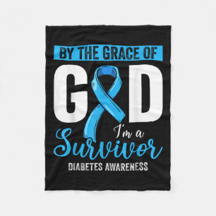 Cobertor De Velo Pela Graça Deus, Sou Sobrevivente De Diabetes Sobr