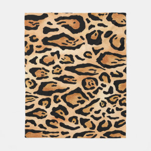 Cobertor De Velo Pele-Leopardo: Padrão Sem-Olho Eterno