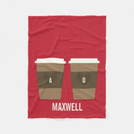 Cobertor De Velo Pelo amor ao café